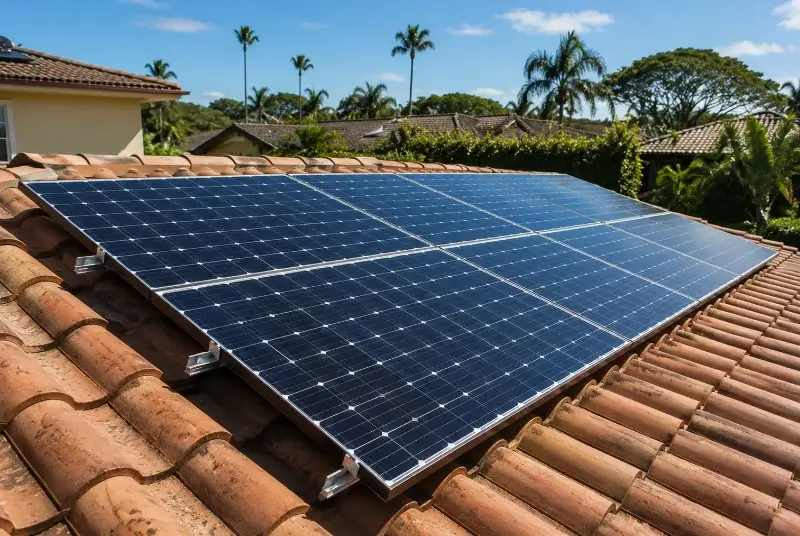 Installation de panneaux solaires à Verdalle